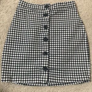 H&M Plaid Skirt